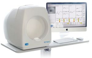 electroretinograph with electrooculograph / with evoked potential / computer-based