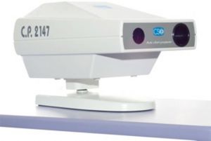 remote-controlled ophthalmic chart projector
