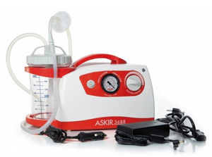 electric mucus suction pump / battery-operated / portable