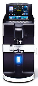 automatic lensmeter / with pupil distance measurement / with UV transmission measurement