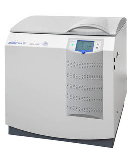 blood bank centrifuge / floor-standing / refrigerated