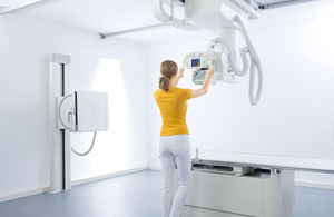 radiography system / digital / for multipurpose radiography / with table