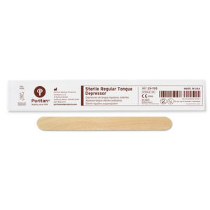 wooden tongue depressor
