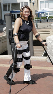 gait rehabilitation exoskeleton / standing position