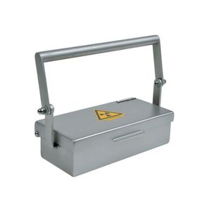 radioactive material transport medical suitcase / stainless steel