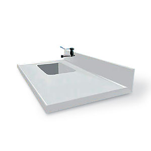worktop with sink