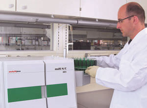 TOC analyzer / TN / for environmental analyses / bench-top