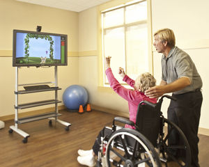 virtual rehabilitation system with serious games