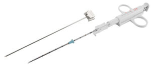 histological biopsy needle / Menghini / semi-automatic