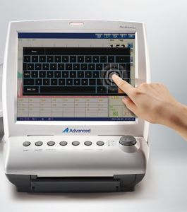 fetal monitor with maternal monitoring / with touchscreen
