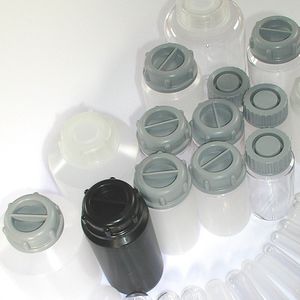 laboratory bottle / polypropylene / glass / polyethylene