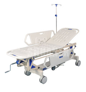 transport stretcher trolley / manual / Trendelenburg / reverse Trendelenburg