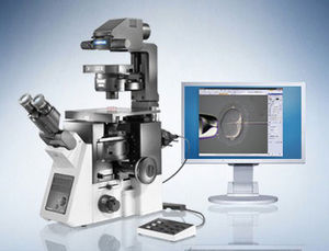 laboratory microscope / digital / inverted