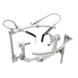 brain retractor / surgical / stainless steel