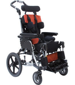passive wheelchair / with headrest / with legrest / pediatric