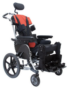 passive wheelchair / with headrest / with legrest / pediatric