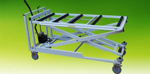 embalming trolley / transport / loading / mortuary