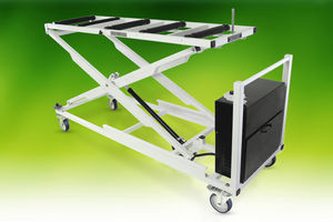 mortuary trolley / storage / loading / for caskets