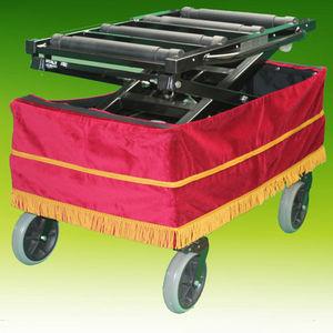 mortuary trolley / for caskets / bariatric / lifting
