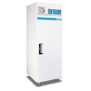blood plasma freezer / upright / with automatic defrost / stainless steel