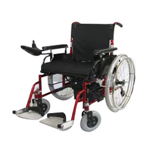 electric wheelchair / indoor / with legrest / folding