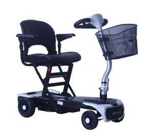 4-wheel electric scooter / folding