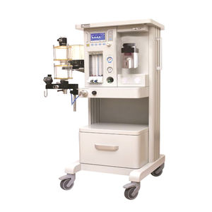 pediatric anesthesia workstation / adult / trolley-mounted / with respiratory monitoring