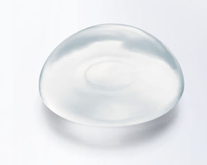 mammary cosmetic implant / round / silicone