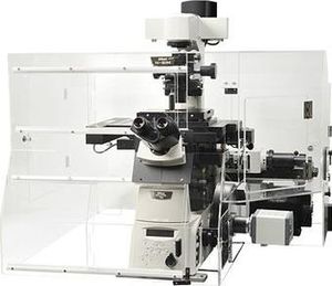 laboratory microscope / digital / SIM