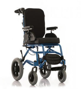 passive wheelchair / with legrest / reclining / height-adjustable