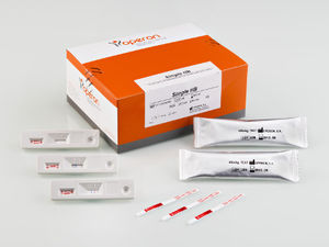 rapid hepatitis B test / serum / plasma / immunochromatographic