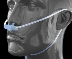oxygen nasal cannula / capnography
