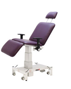 phlebotomy examination chair / electric / tilting / 3 sections