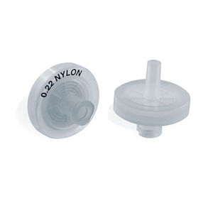 syringe filter / for chromatography / for liquids / polypropylene