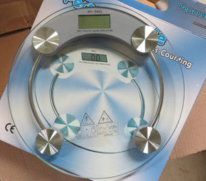 electronic patient weighing scales / with digital display