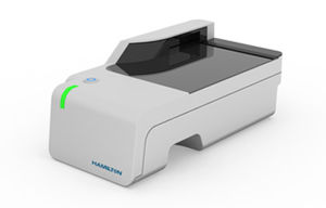 tube barcode reader / table