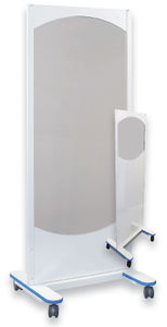 X-ray radiation shielding screen / mobile