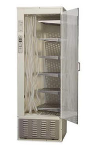 drying cabinet / for instruments / hospital / with shelf
