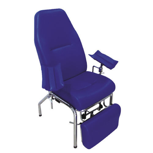 Manual blood donor chair 683 Sté AMEL 3 section ergonomic