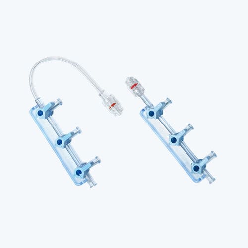 3 Way Infusion Manifold AM Shanghai Kindly Medical Instruments