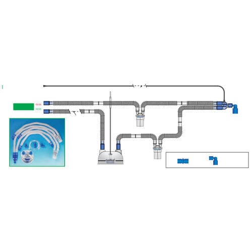 Adult Breathing Circuit EM05 301B Excellentcare Medical