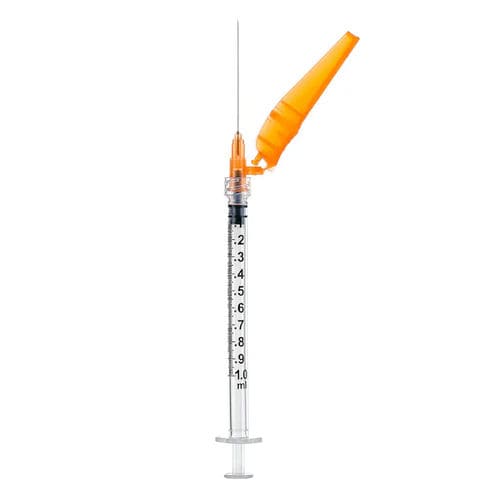 1 Ml Syringe Sol Care SOL Millennium Disposable Safety Luer Lock