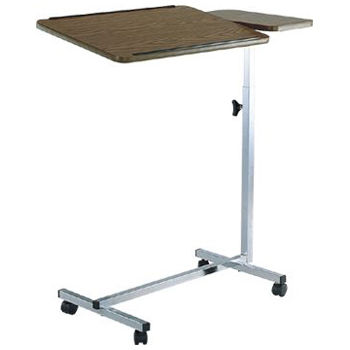 Overbed Table On Casters Apc Apex Health Care Tilting