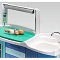 baby changing table / with bath - PRAXIS