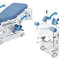 delivery bed / electrical / on casters - HM 2006