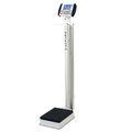 digital weighing scale / column type / with BMI calculations / with height rod - 225 kg | 6437DHR