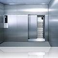 medical washer-disinfector / high-capacity / with automatic door - Vacudes PL