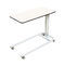 Overbed Table On Casters Sun Obt P Cm Sunflower Medical Height