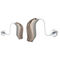 Mini RIC Hearing Aid Viron Bernafon Bluetooth Beige Brown