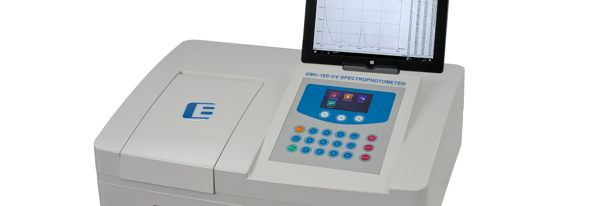 Emc S Uv Single Beam Uv Vis Spectrophotometer Set With Windows